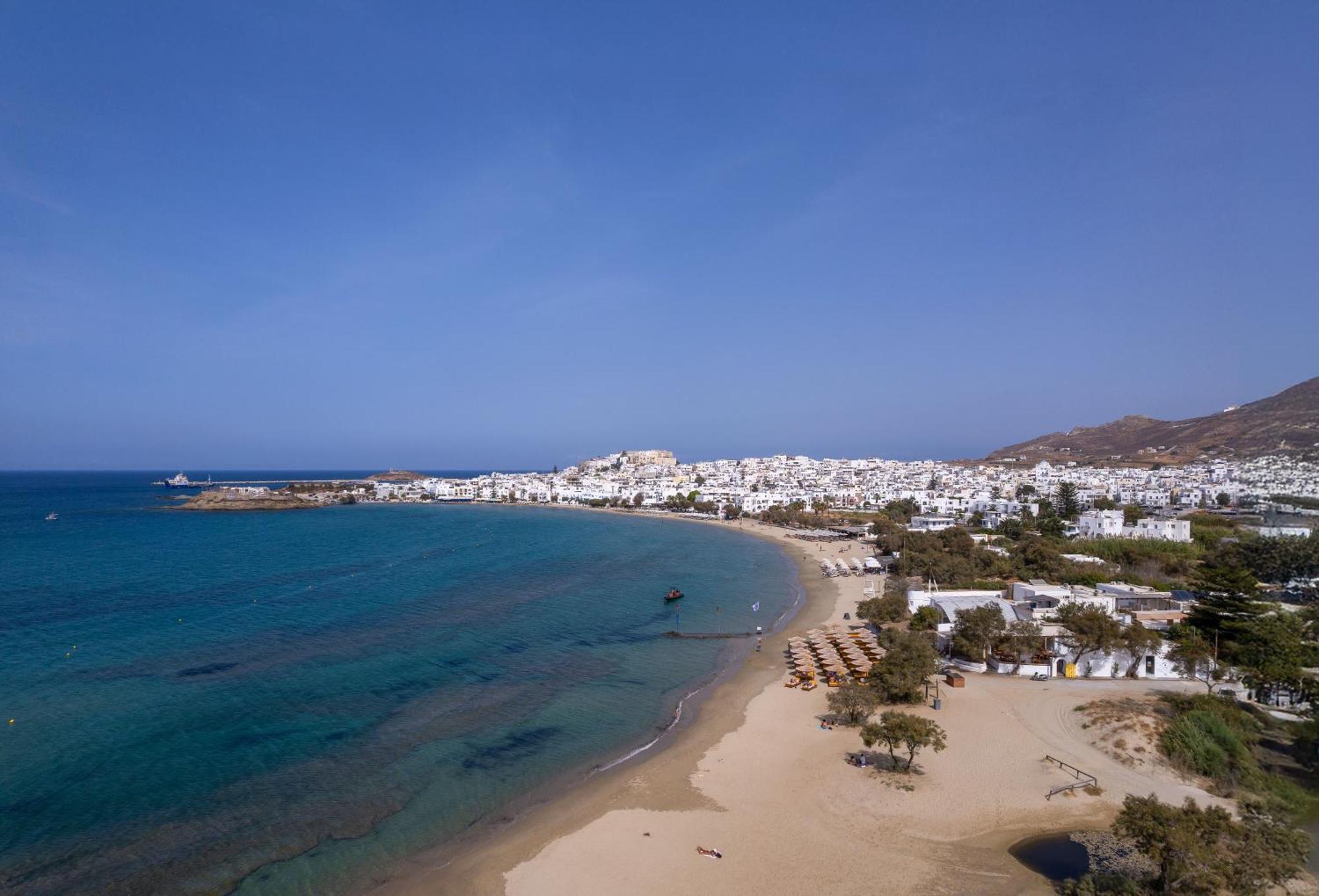 Flisvos Beach Apartments Naxos City Buitenkant foto