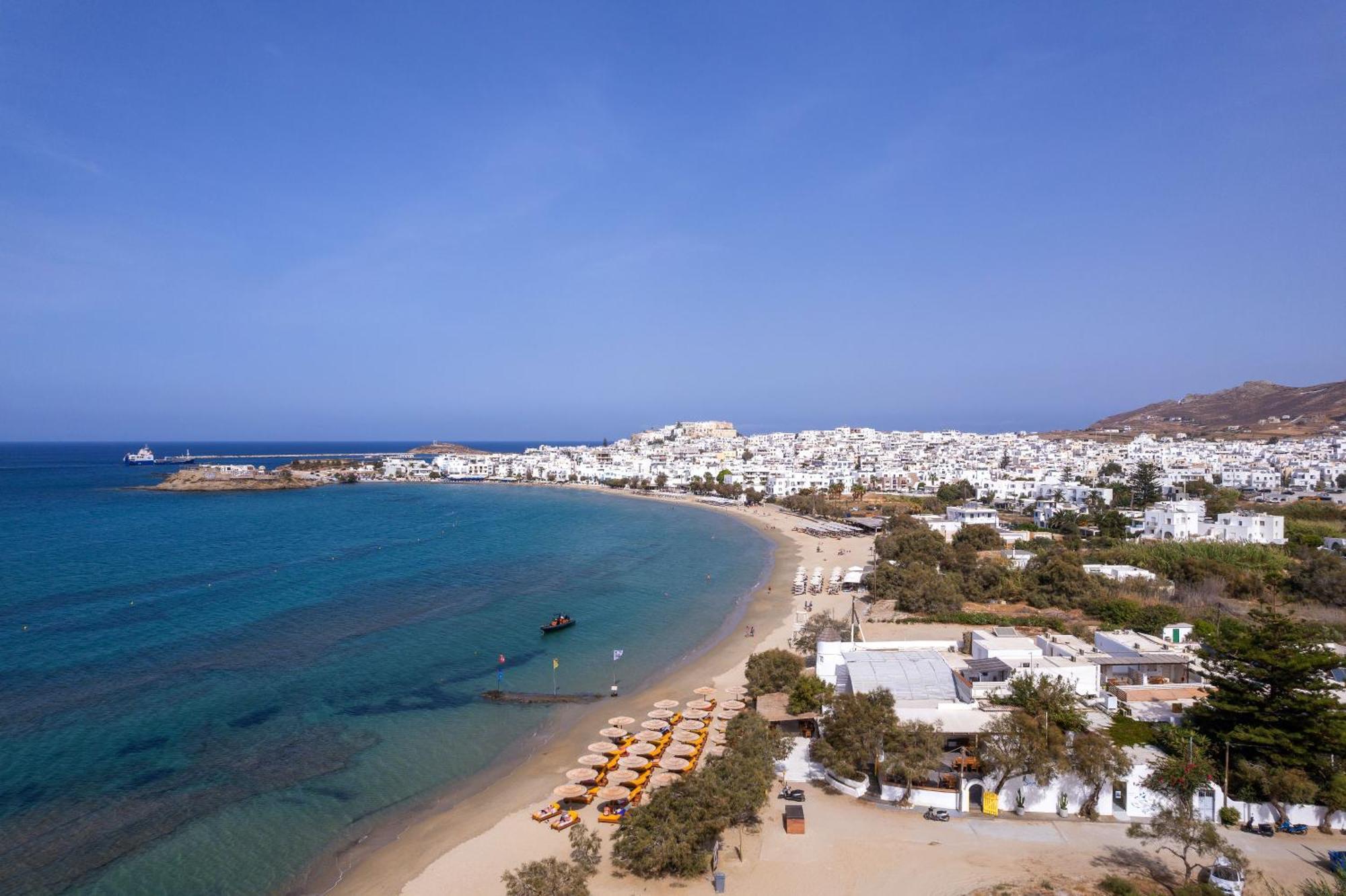 Flisvos Beach Apartments Naxos City Buitenkant foto